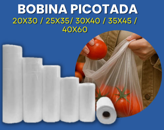 Bobina picotada
20X30 / 25X35 / 30X40 / 35X45 / 40X60