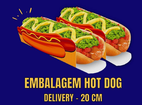 Embalagem Hot Dog