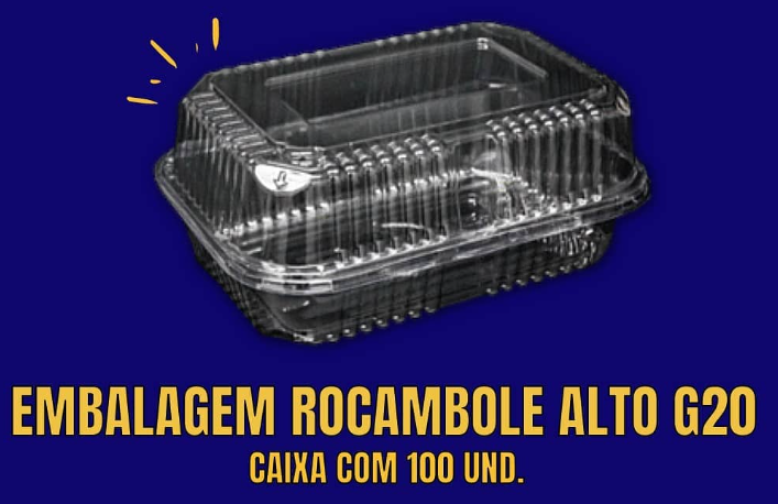 Embalagem Rocambole Alto G20