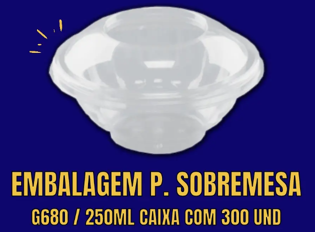 Embalagem p. Sobremesa