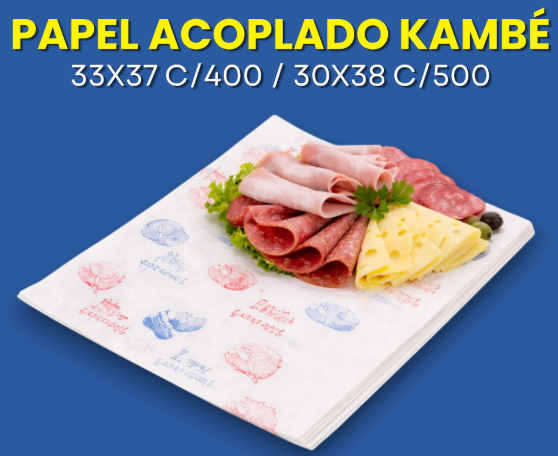 Papel Acoplado Kambé
33x37 c/400 - 30x38 c/500