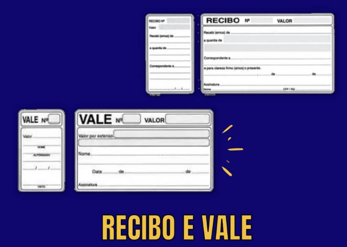 Recibo e Vale