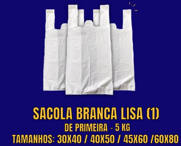 Sacola Branca Primeira