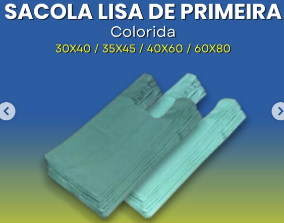 Sacola Lisa Primeira Verde