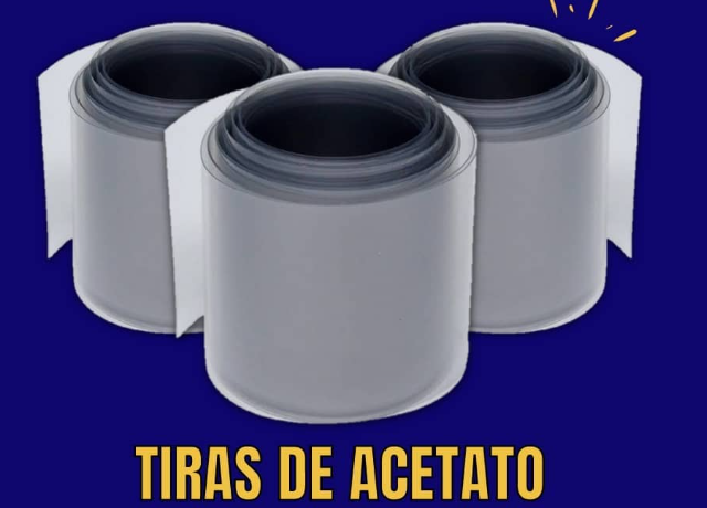Tiras de Acetato
